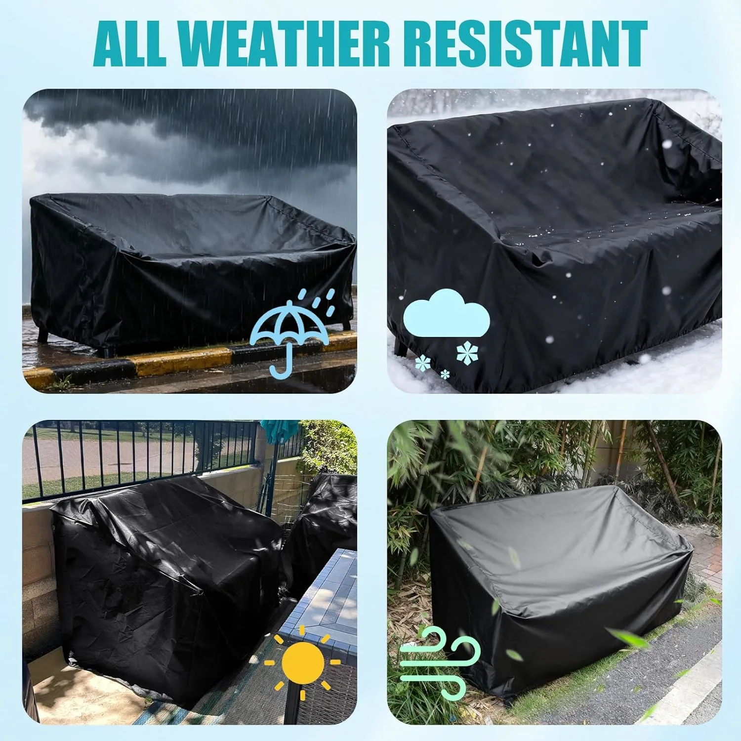 bench cover waterproof outdoor 5