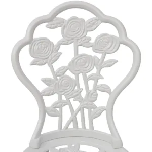 bistro set white table 5