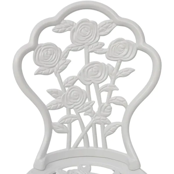 bistro set white table 5