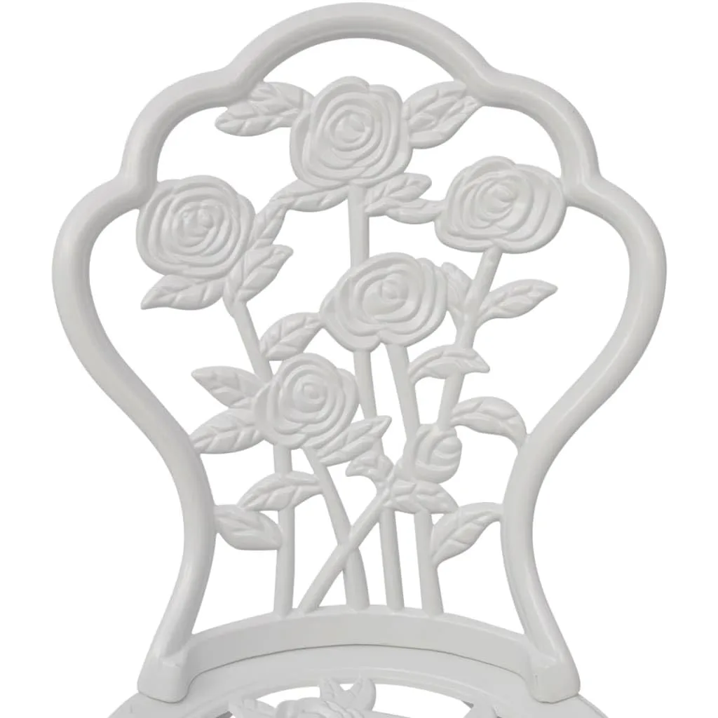 bistro set white table 5
