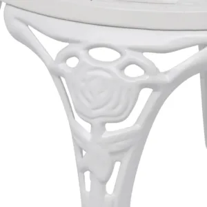 bistro set white table 6