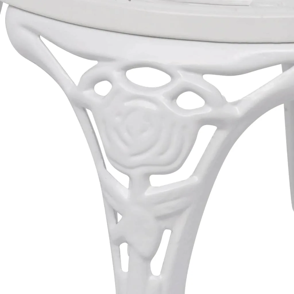 bistro set white table 6