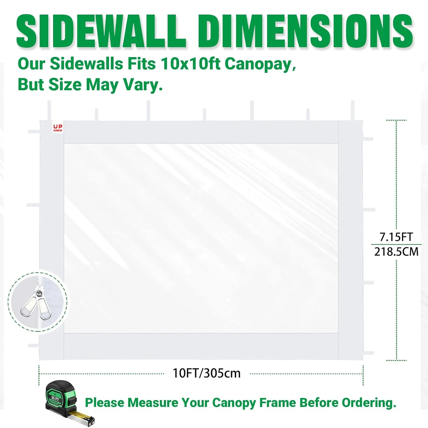 black canopy sidewalls 6