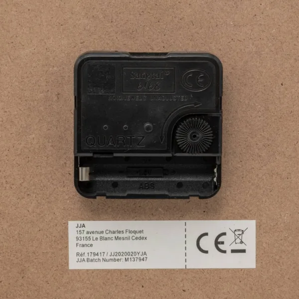 black gold grandfather clock 3