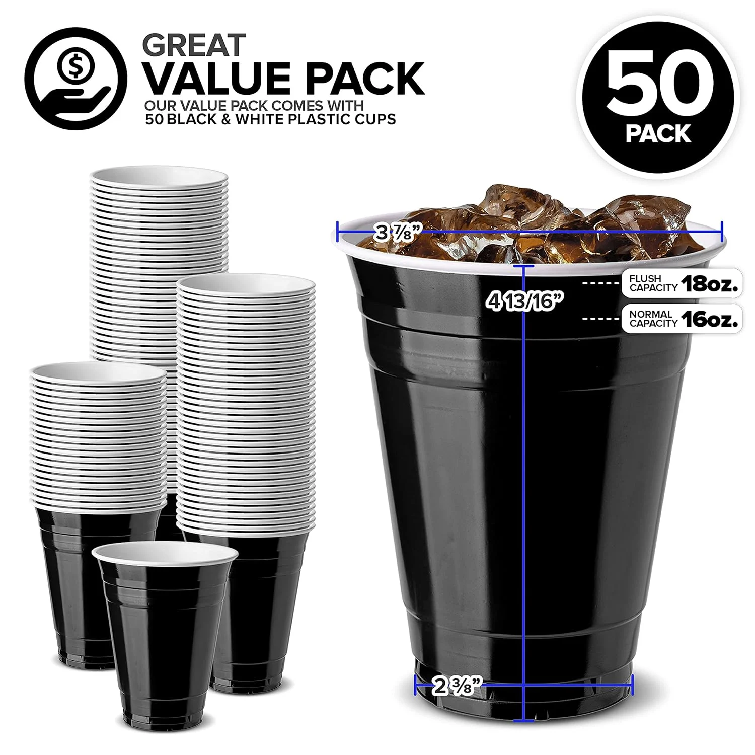 black plastic cups 2