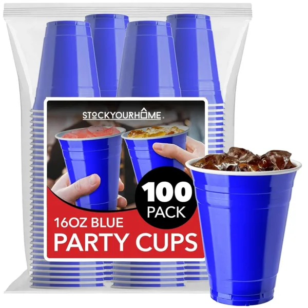 black plastic cups 7