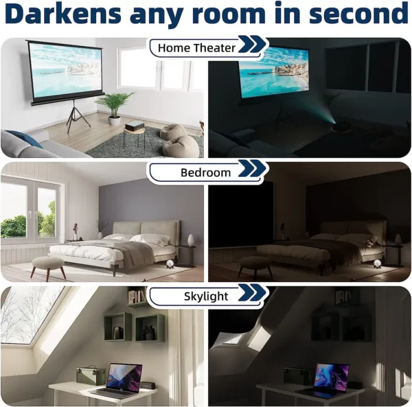 blackout blind portable shade 3