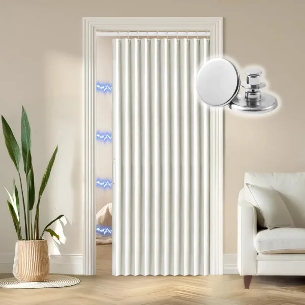 blackout magnetic door curtain 1