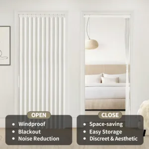 blackout magnetic door curtain 5