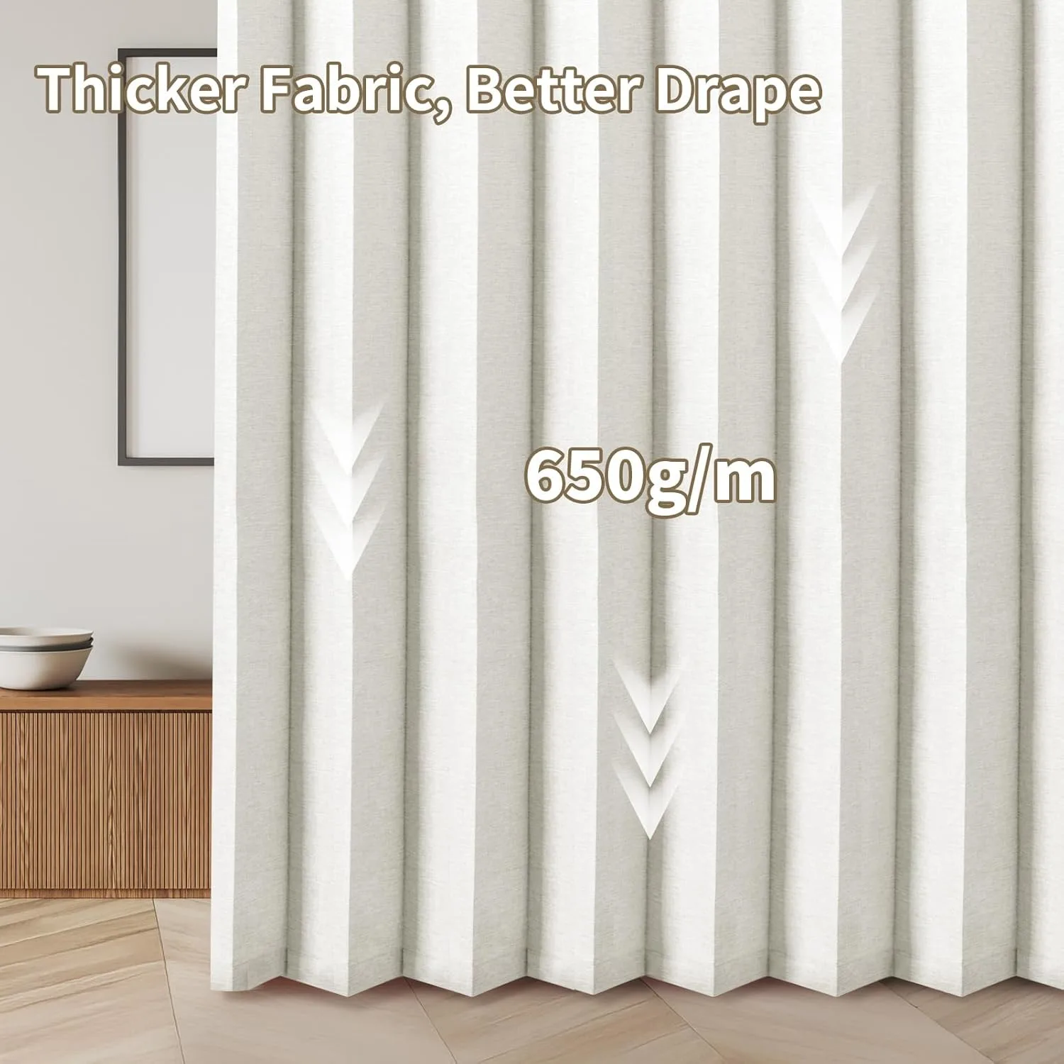 blackout magnetic door curtain 6