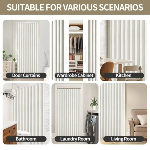 blackout magnetic door curtain 7