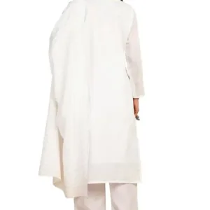 blue embroidered cotton dress 4