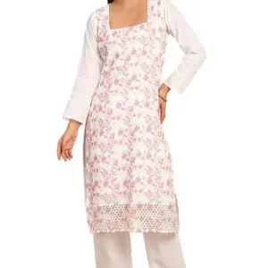 blue embroidered cotton dress 7