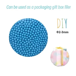 blue polystyrene ball 2