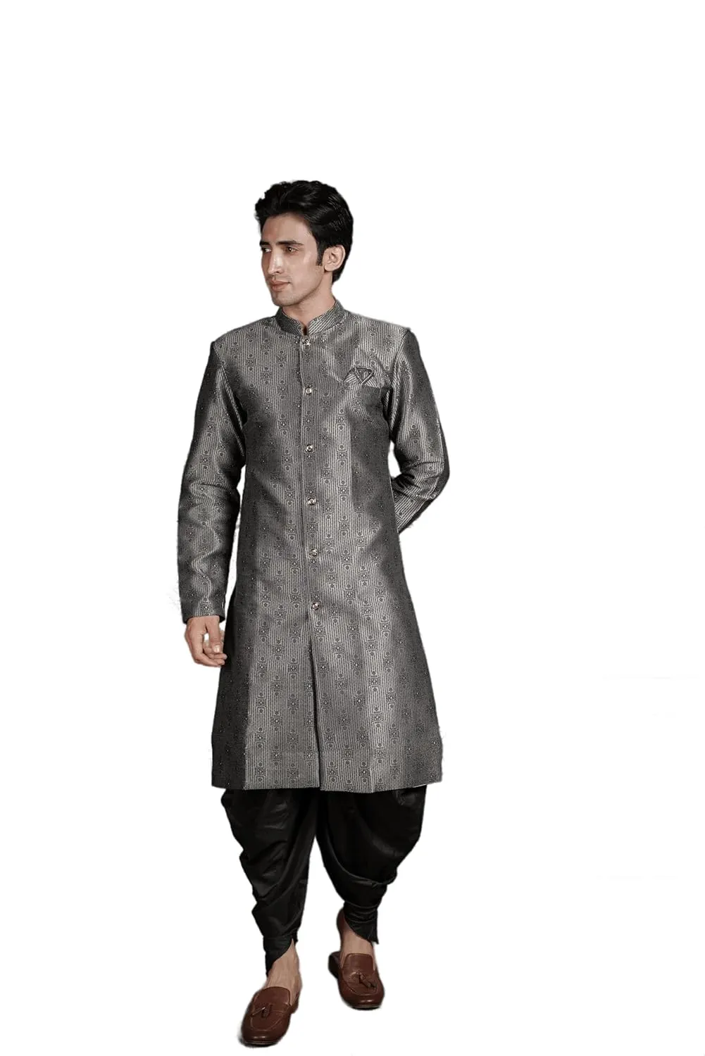 blue sherwani set 1