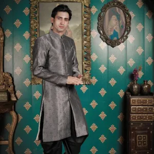blue sherwani set 2