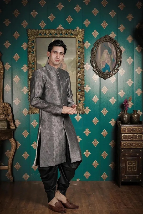 blue sherwani set 2