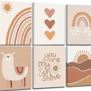 boho nursery decor art 1