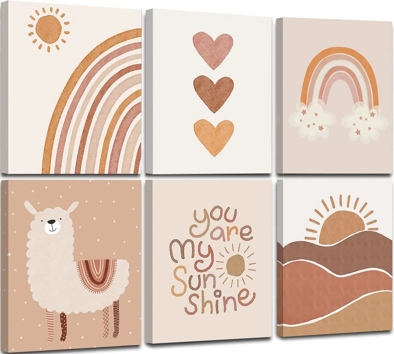 boho nursery decor art 1