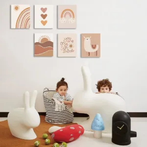 boho nursery decor art 4