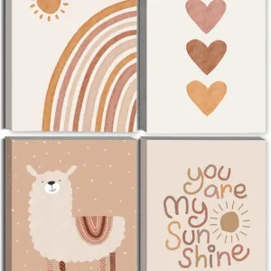 boho nursery decor art 7