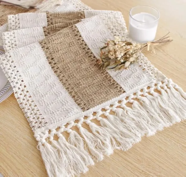 boho table runner 1