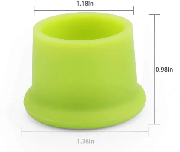 This set of six reusable silicone bottle caps in assorted colors provides an airtight and leak-proof seal, keeping your wine, beer, champagne, and soda fresh and preventing odors.