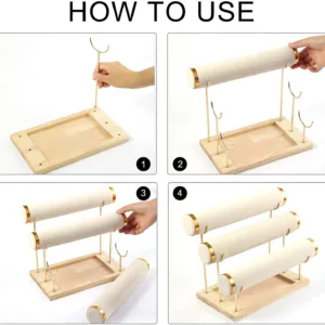 bracelet holder velvet display 6