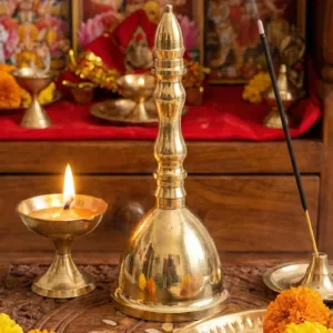 brass ghanti pooja bell 2