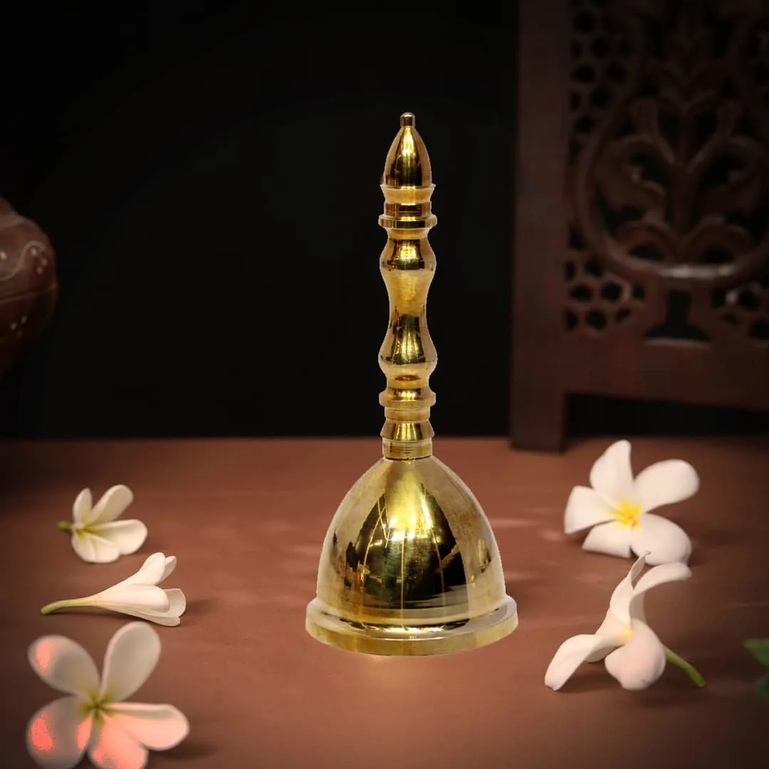 brass ghanti pooja bell 5