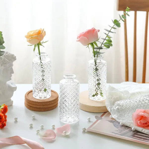 bud vases set 5