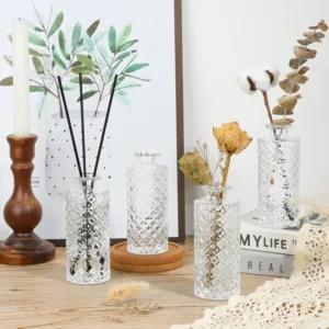 bud vases set 6