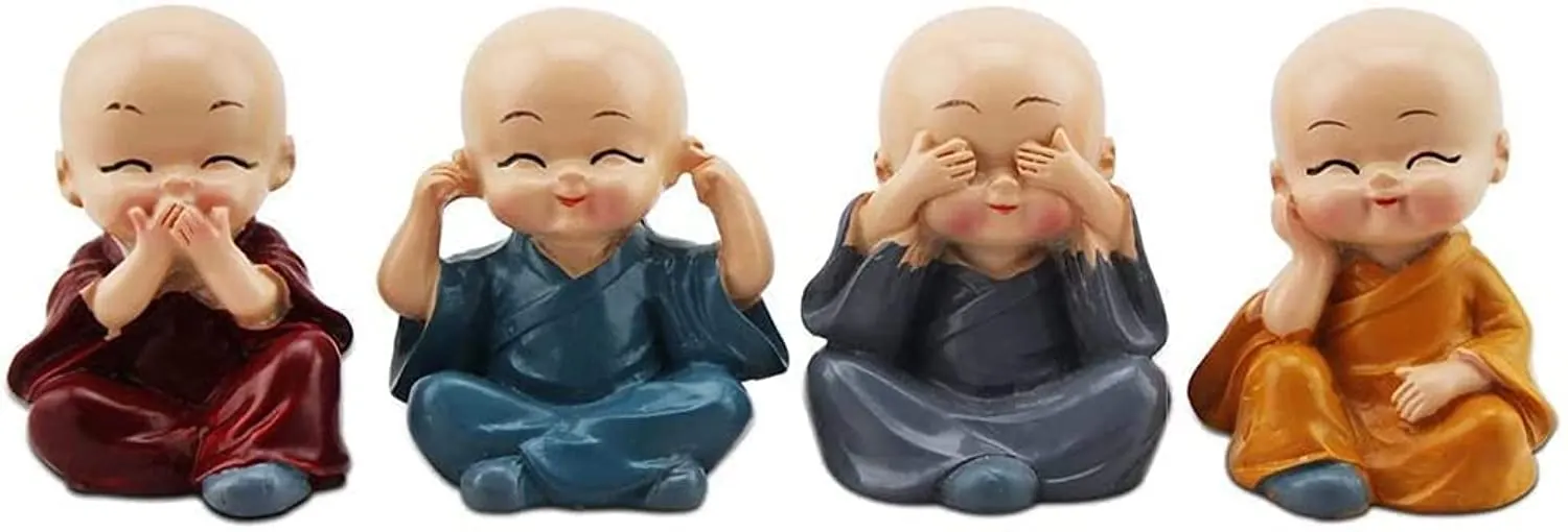buddha statues monk figurines 1