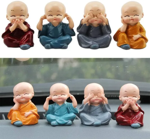 buddha statues monk figurines 2