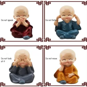 buddha statues monk figurines 5
