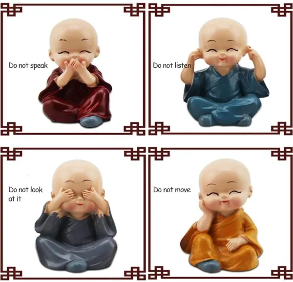 buddha statues monk figurines 5