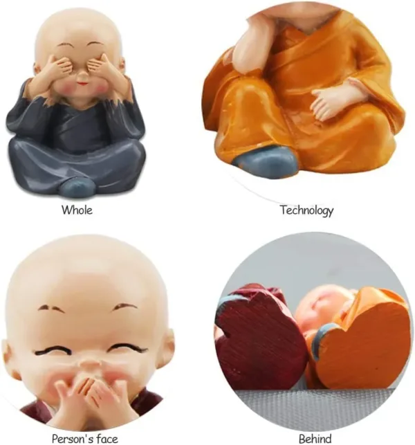 buddha statues monk figurines 6