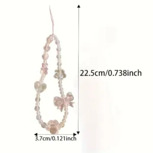 butterfly bear phone chain 6