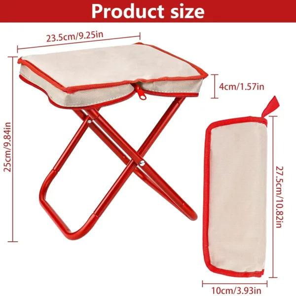 camping stool portable 3
