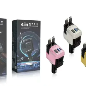 car charger retractable cable 1