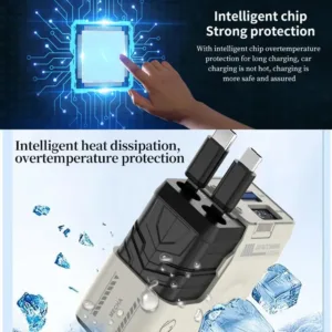 car charger retractable cable 2