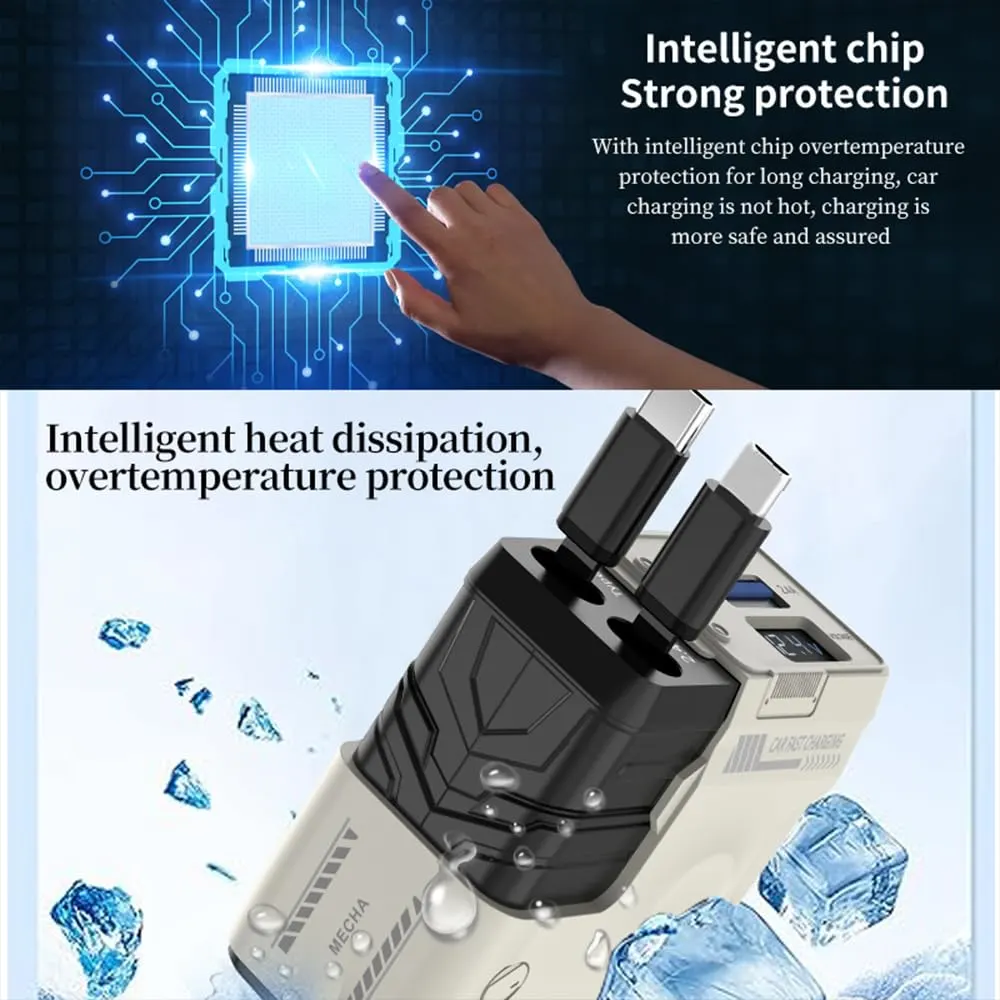 car charger retractable cable 2