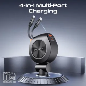 car charger retractable usb 2