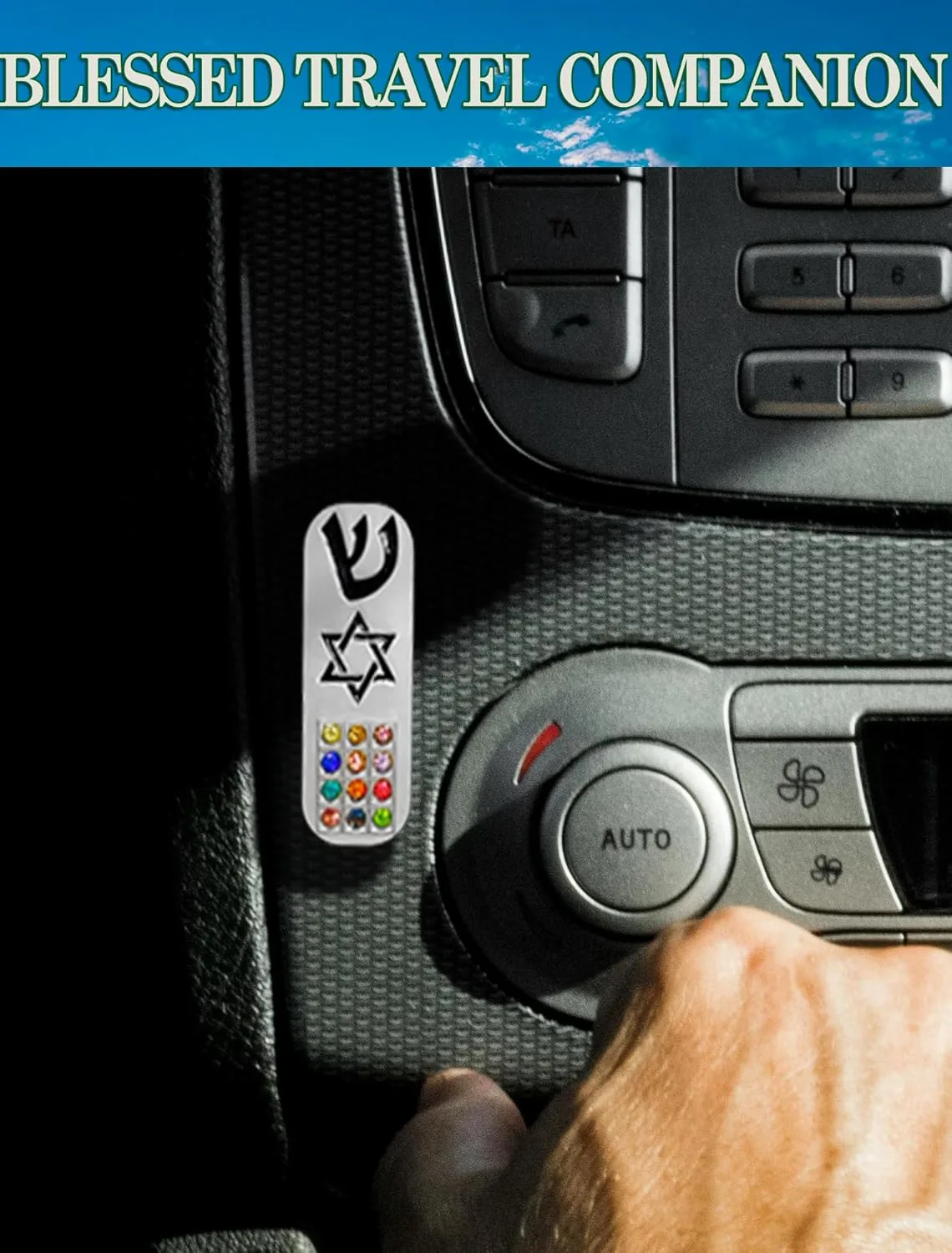 car mezuzah safe travel 3