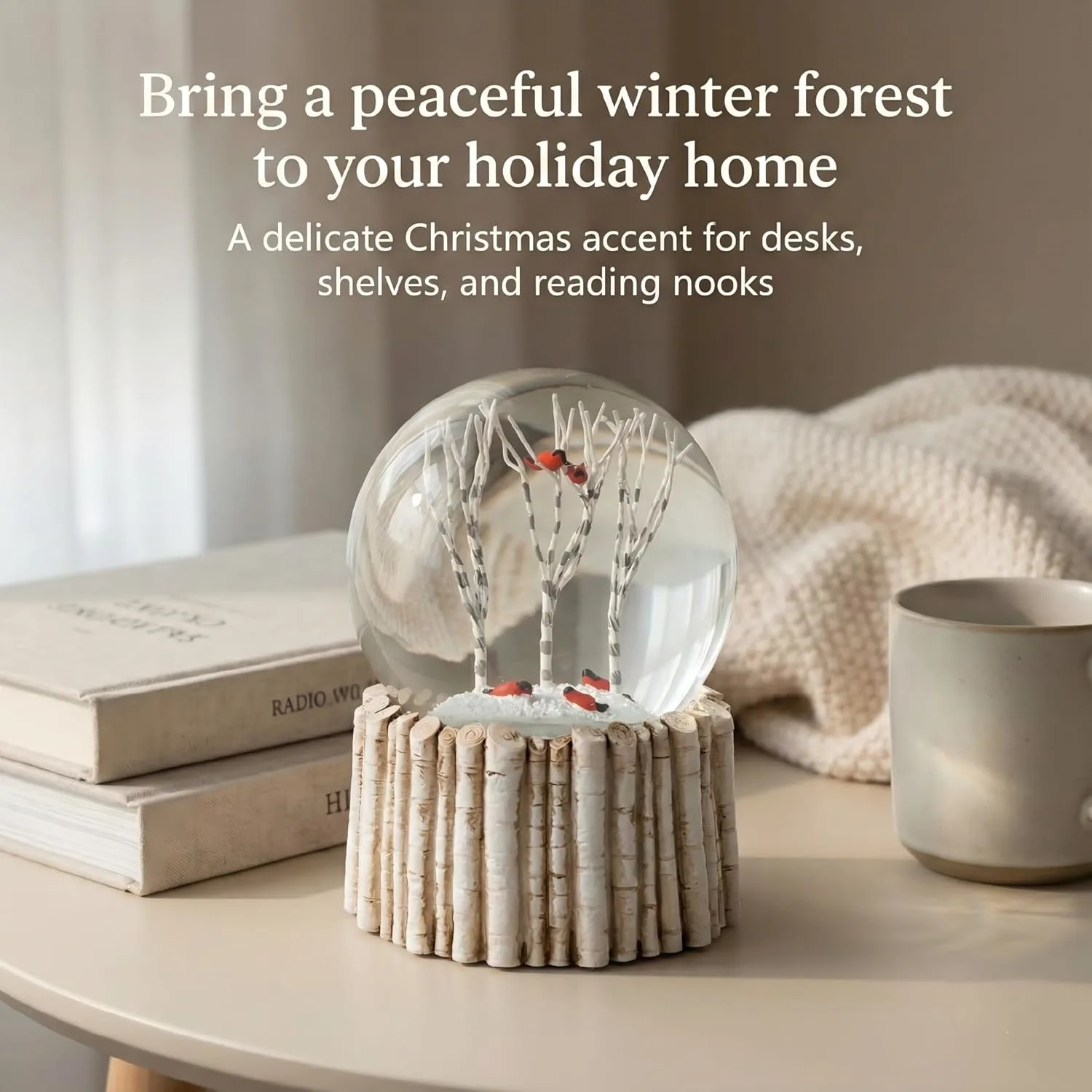 cardinal snow globe 2