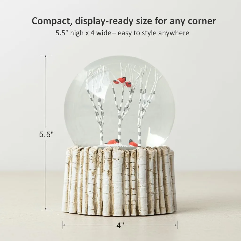 cardinal snow globe 4