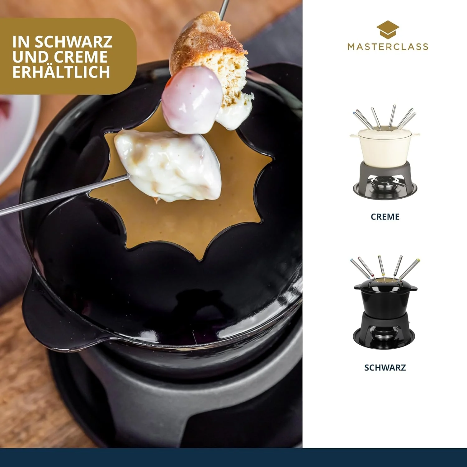 cast iron fondue set 7