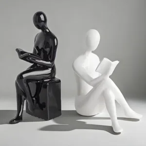 ceramic bookends modern 1