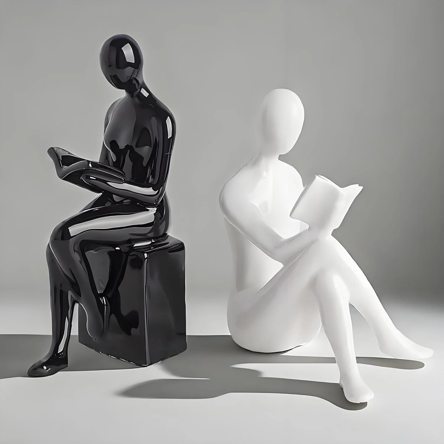 ceramic bookends modern 1