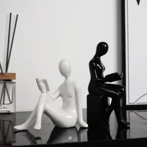 ceramic bookends modern 2